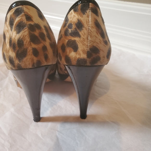 Aldo Leopard print suede finish pumps - Picture 9 of 12